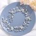 GORAIS Pearl Bridal Hair Vine - Silver Crystal Wedding Headband for Women and Girls - Buy Online on GoSupps.com