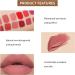12 Colors Nude Liquid Lipstick Makeup Set - Long-Lasting, Waterproof, Non-Stick Cup - Velvet Matte - Gift Kit for Women - Set B - Buy Online on GoSupps.com