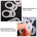 Voarge 12-Piece Silicone Pacifier Chain Set | Soft Transparent Baby Pacifier Holders & Clips for Secure Attachment - Buy Online on GoSupps.com