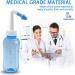 Abnaok Nasal Wash Bottle - 500ML Sinus Rinse & Nasal Irrigation for Adults & Kids - International Shipping Available - Buy Online on GoSupps.com