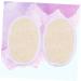 FRCOLOR 2pcs Loofah Sponge Scrubber - Exfoliating Loofah Pads for Glowing Skin | Best for Body Scrubs & Skin Care | Shop Now - Buy Online on GoSupps.com