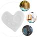 NUOBESTY 3pcs Silicone Molds Creative Stand DIY Cup Mold Epoxy Shape Crystal Heart Mug Whitex3pcs 13.6X13CMx3pcs - Buy Online on GoSupps.com