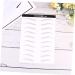 FOMIYES 4 Sheets Pairs Eyebrow Shaping Template Eyebrow Transfer Brow Tatoo Supplies 6d Simple Makeup Tools - Buy Online on GoSupps.com