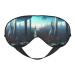 Cities of The Future Unisex Elastic Adjustable Buckle Design Blackout Sleep Eye Mask for Home Travel Yoga Office Nap