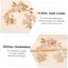 Didiseaon Pearl Rhinestone Couple Combs Hair Claw Clips for Women Crystal Headpiece Bridal Hair Comb Bridal Headpiece Combs Decorative Crystal Flower Copper Wire Wedding Miss - Buy Online on GoSupps.com