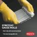 Premium Gauze Rolls - Pack of 12 | Individually Wrapped - 4 x 4.1 yd | Bonus Tape Included - Buy Online on GoSupps.com
