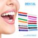 Buy Multicolored Dental Orthodontic Ligature Straps - 40 Elastic Rubber Bands for Tooth Correction - International Shipping Available - Buy Online on GoSupps.com