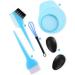 DKTOTIUP 5-Piece Hair Coloring Tool Set - Professional Dye Brush Mixing Cup & Ear Covers - Perfect for At-Home Hair Color - Buy Online on GoSupps.com