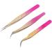 3 Piece Stainless Steel Nail Art Tweezers Set - Multifuntional Rhinestone Tongs for Manicure with Straight Bending Tips - Easy Absorption & Extraction - Buy Online on GoSupps.com
