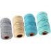Coheali 8 Rolls Twisted Cord Rope - Natural Kitchen Thread for DIY Crafts Macrame Accessories & Gift Wrapping - High-Quality Nylon Cord for Tinkering & Baking - Buy Online on GoSupps.com
