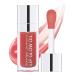 Hydrating Lip Glow Oil Long Lasting Lip Plumper Gloss with Big Brush Clear Lip Gloss Moisturizing Lip Oil for Lip Care and Dry Lips 02# 2#ROSEWOOD