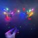 Wedity LED Christmas Glowing Tiara Reindeer Antlers Hair Accessories Christmas Party Feather Hair Hoop Headwear Hair Accessories for Women Girls (B) - Buy Online on GoSupps.com