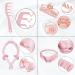 6pcs Heatless Curlers Headband Set for No Heat Overnight Curls - Pink - Buy Online on GoSupps.com