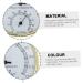 Happyyami Sauna Thermometer & Hygrometer Set - 2 Pack Moisture Measuring Tool for Accurate Temperature Monitoring - Durable ABS Material - Perfect for Home Saunas - Buy Online on GoSupps.com