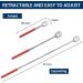 Buy Woso Back Scratch Bear Claw - Telescopic Back Massager for Humans & Pets | Soft Rubber Racks | Red - Buy Online on GoSupps.com