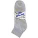 ATB 12 Pairs Diabetic Crew Socks - Health Cotton, Loose Fit Top (Grey) - Buy Online on GoSupps.com