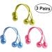 VINTORKY 3 Pairs of Crispy Hair Bow Blue Hair Bobbles Children's Hair Bobbles with Balls Bubble Ponytail Elastic Band Hair Rope Children's Bun Hair Accessories for Girls Toddlers Axel Large - Buy Online on GoSupps.com