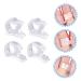 Lurrose Silicone Bunion Cushion Spacer - 4 Pairs Men's Gel Foot Care Tool for Women - Bunion Sleeve Separator - Buy Online on GoSupps.com
