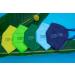 ProMedicalCare FFP2 Colored Face Masks - Light Green Individually Packed 10-Pack | Buy Internationally - Buy Online on GoSupps.com