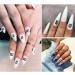Kalolary 5 Colors Letter Nail Art Stickers 10 Sheets Letter Nail Stickers for Nails Old English Words Alphabet Nail Decals for Women Girls Kids Manicure DIY or Nail Salon - Buy Online on GoSupps.com