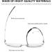 Buy Hubeye 2 Pack Frameworkless Reading Glasses - Anti-Blue Light Lightweight & Convenient - +3.50 Dioptria for Men & Women - Mixed Colors with Glasses Holster - Buy Online on GoSupps.com
