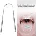 Stainless Steel Tongue Scraper | Effective Bad Breath Cleaner | Safe U-Shaped Design for Adults | Oral Care Solution - Buy Online on GoSupps.com
