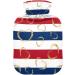 Shop Naanle Red & Blue Tripes Heart Hot Water Bottle - 1L for Heat & Cold Therapy Pain Relief for Hands & Feet - Buy Online on GoSupps.com