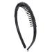 Coolsteelandbeyond sparkling rhinestones cluster hair ripe teeth ridge hair clerk headband headband hair band party sleaker elegant black rhinestone