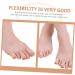Healifty 8 Pcs Silicone Toe Cover Sleeves - Reusable Gel Protectors for Toe Tubes & Finger Sleeves - Anti-wear & Elastic Bands for Toe and Finger Protection - Buy Online on GoSupps.com