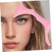 Housoutil Silicone Molds Silicone Makeup Stencil Brow Shaping Template Beauty Tools Eye Protection Miss 17.3x5.9cm Pink - Buy Online on GoSupps.com