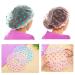 3 Pcs Waterproof Shower Caps - Reusable Plastic Bath Caps for Women | Elastic Band Hair Protection - Buy Online on GoSupps.com