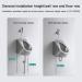Wall-Mounted Stainless Steel Commercial Flushing urinals Men's Public Toilet Automatic Induction urinals Wall Drainage/Floor Drainage Used in Homes Hotels Schools and (Package E) - Buy Online on GoSupps.com