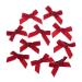 CHENZILIN 10PCS Sweet Hair Clip Harajuku Plush Bowknot Shape Duckbill Hair Clip for Ponytail Styling Making for Teens Children