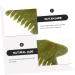 Collbath Xiuyan Jade Gua Sha Facial Tool & Head Massager - Premium Jade Skin Care & Comb for Relaxation - Buy Online on GoSupps.com