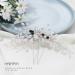 Unicra Crystal Bride Wedding Hair Pins Silver Rhinestone Clips Headpiece Bridal Hair Accessories for Women and Bridesmaid - Buy Online on GoSupps.com