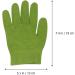Moisturizing Gel Gloves for Dry Hands | Milists Spa & Beauty Care - 2 Pairs (Blue & Green) - Buy Online on GoSupps.com