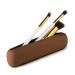 Corneria silicone makeup brush holder brush cosmetics bag Portable travel make -up brush pocket makeup brush organizer please recognize the dealer: b & c directly brown s