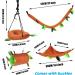5PCS Forest Pattern Hammock and Swing Set for Small Animals - Cage Toy Accessories for Hamsters, Rats, Guinea Pigs, Gliders, and Squirrels - Buy Online on GoSupps.com