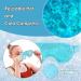 Cooling Eye Cover Durable Sleep Eye Cover for Eye Care Reusable Washable Gel Bead Eye Cover for Dark Circles and Eye Bags Hot Cold Compress Eye Mask for Puffiness Migraines Eye Surgery(sky blue) - Buy Online on GoSupps.com