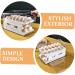 LIFKICH Egg Holder Box Egg Storage Box Refrigerator Eggs Fridge Egg Organizer Egg Tray Egg Rack Automatic Crisper Egg Dispenser - Buy Online on GoSupps.com
