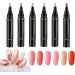  G n rique Manicure Kit: Gel Nail Paint Pens Markers 6 Vibrant Shades High-Quality Materials Semi-Permanent Polish Ideal for Home Care Practical Beauty Gift - Buy Online on GoSupps.com