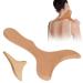 Gua Sha Massage Wood Wooden Massage Gua Sha Massager for Neck Legs Back and Body Pain Relief and Relaxation
