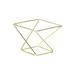 VOCOSTE Square Beauty Egg Holder Makeup Sponge Case Drying Stand Cosmetic Egg Holder Makeup Sponge Storage Metal Sponge Egg Case Gold Tone