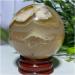 Natural Sphere Cherry Agate Crystal Ball Natural Gemstones Quartz Sphere Fengshui Home Decoration 1pc (Color : 120-130g) - Buy Online on GoSupps.com