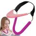 Zceplem neck support cervical vertebra support for neck adjustable head posture cervical spine support for teachers and workers rose