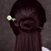 Lurrose Floral Wooden Hairpin Chinese Style Hair Stick Vintage Hair Accessories for Women Lady - Buy Online on GoSupps.com