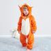 COOKY.D Unisex Winter Hooded Romper Jumpsuit - 6-12 Months Fox Design - Buy Online on GoSupps.com