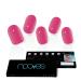 NOOVES NOOVES Nails - Premium Precursed Gel Nail Polish - Barbie Girl | Pink | Semi-Cured Gel Nail Strips | Semi-Permanent Gel Nail Stickers | Gel Nail Stickers