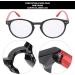 Shop Fashionable Clear Reading Glasses +4.0 | Vintage Portable Presbyopic Eyewear for Men & Women with Comfort Spring Hinges & Storage Box - Buy Online on GoSupps.com