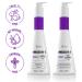 Vertigo Purple Hair Toner- Neutralizes Yellow Tones, Seals Cuticle, UV Filter, Hydrating & Silky - Set of 2 - Buy Online on GoSupps.com